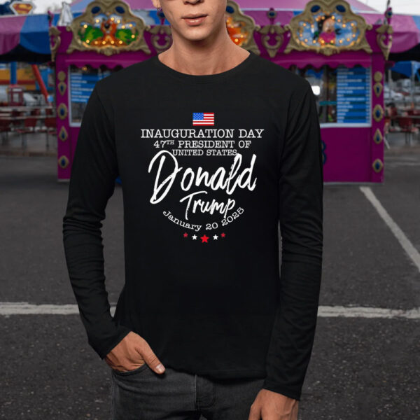Inauguration-Day-47th-President-Of-United-States-January-20-2025-Voting-For-Trump-T-Shirt1