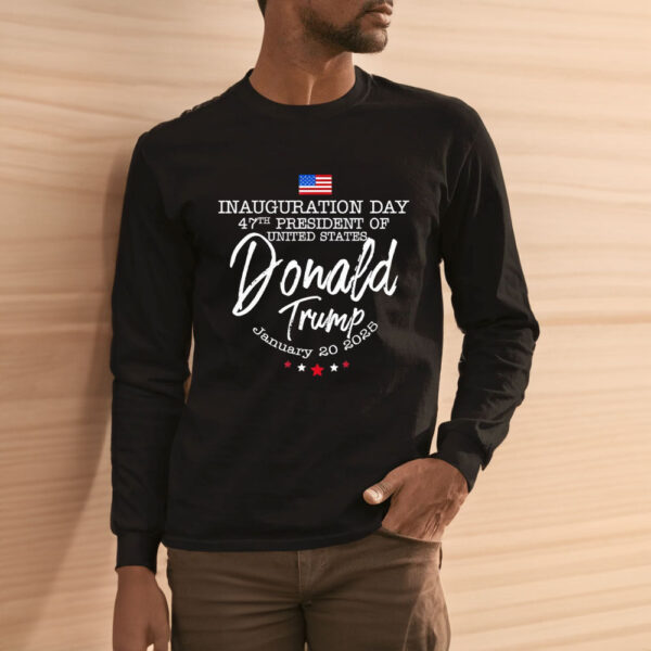 Inauguration-Day-47th-President-Of-United-States-January-20-2025-Voting-For-Trump-T-Shirt3