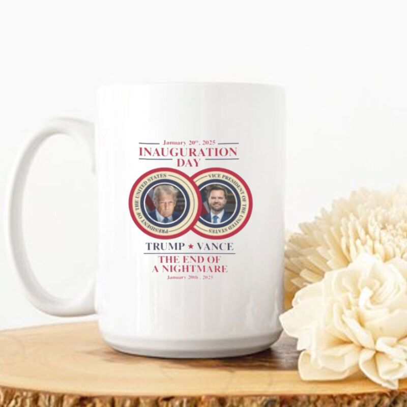 Inauguration Day January 20, 2025, Trump - Vance Mugs 10 Inauguration Day January 20, 2025, Trump - Vance Mugs