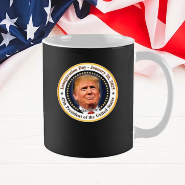 Inauguration Day Souvenir 2025 - Donald Trump 47th President Premium Mug