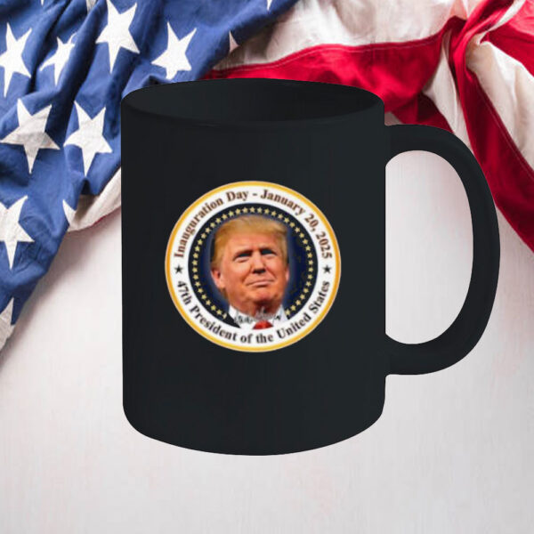 Inauguration Day Souvenir 2025 - Donald Trump 47th President Premium Mug