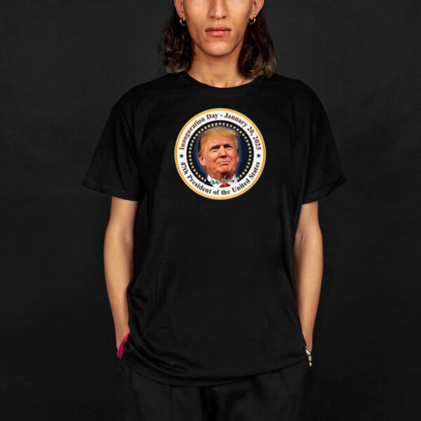 Inauguration Day Souvenir 2025 - Donald Trump 47th President Premium T-Shirt