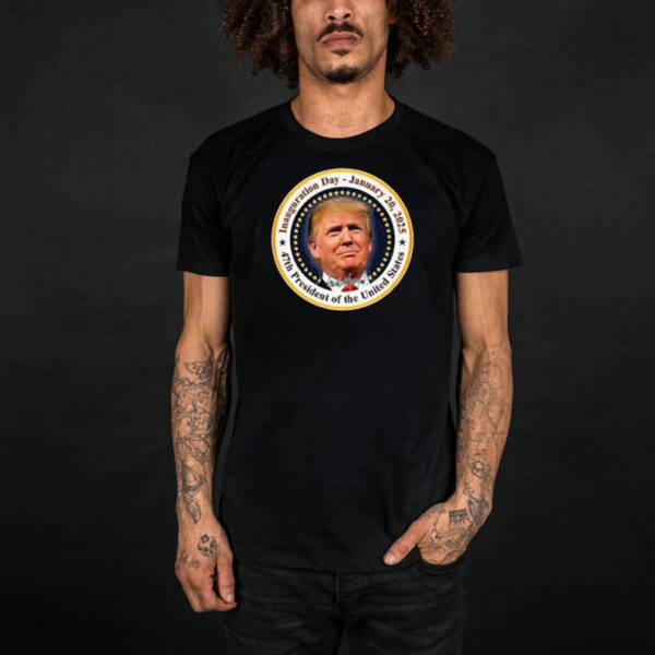 Inauguration Day Souvenir 2025 - Donald Trump 47th President Premium T-Shirt