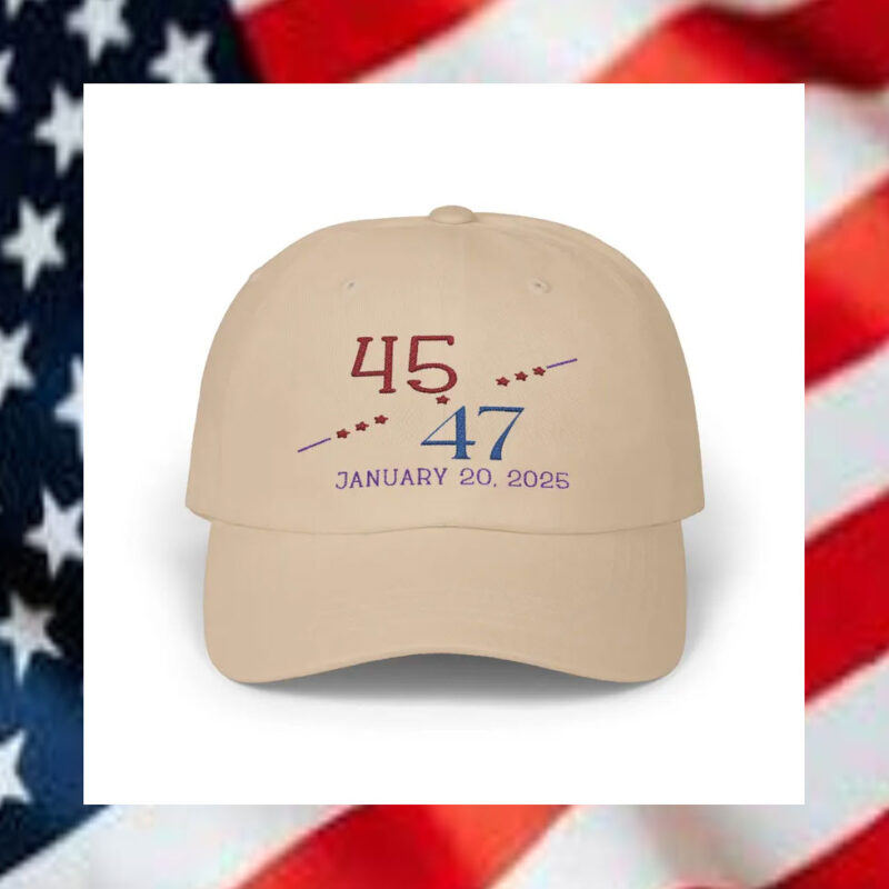 Embroidered DJ Trump President Inauguration 2025 Classic Dad Cap 9 January-20-2025,-Embroidery-DJ-Trump-President-Inauguration-Classic-Dad-Cap1