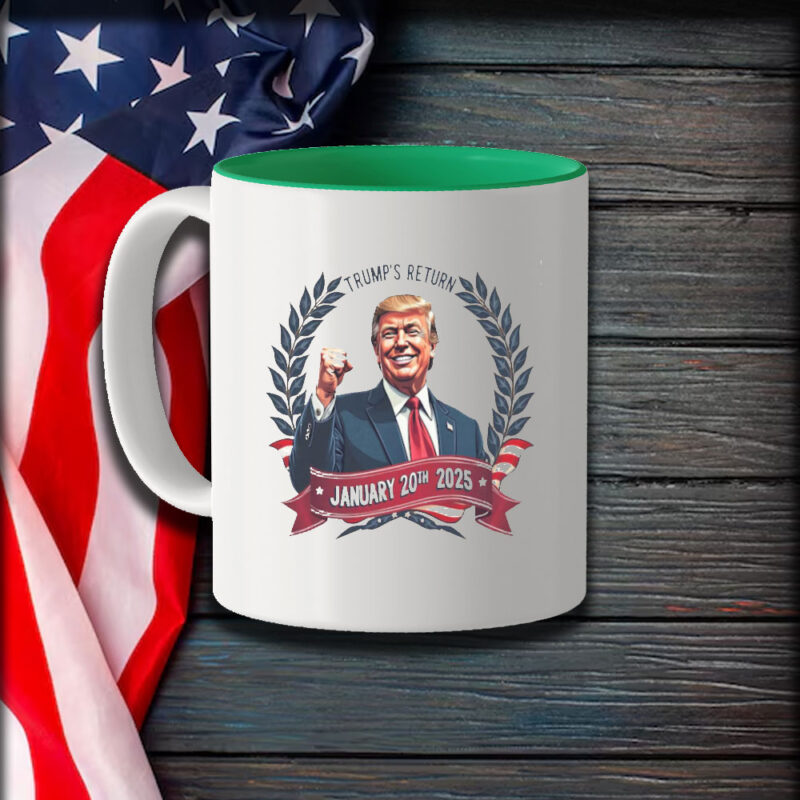 Donald Trump 47th Victory Inauguration Mug: Celebrate the MAGA Republican Triumph 9 January-20th-2025-Donald-J-Trump-47th-Victory-MAGA-Republican-Gift-Inauguration,-Donald-J-Trump-Mug1