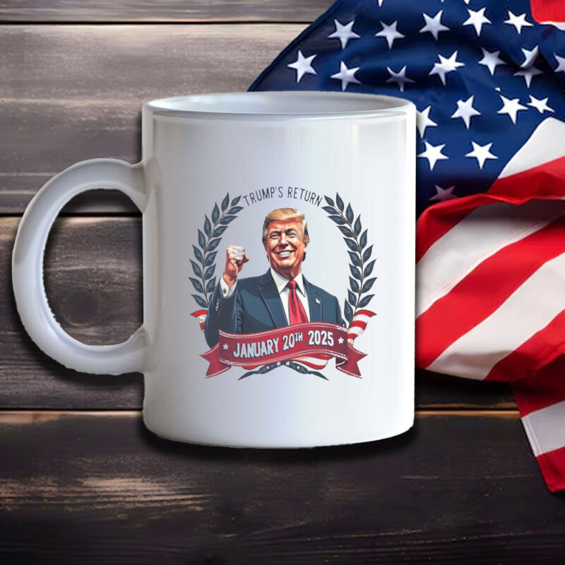 Donald Trump 47th Victory Inauguration Mug: Celebrate the MAGA Republican Triumph 11 January-20th-2025-Donald-J-Trump-47th-Victory-MAGA-Republican-Gift-Inauguration,-Donald-J-Trump-Mug3