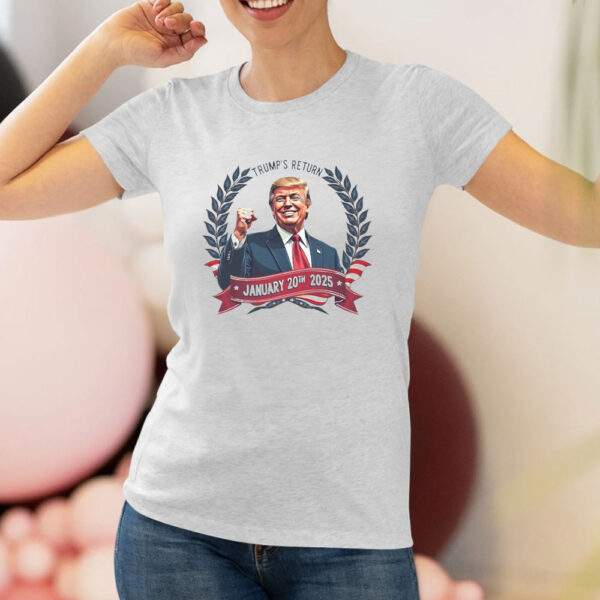 January-20th-2025-Donald-J-Trump-47th-Victory-MAGA-Republican-Gift-Inauguration,-Donald-J-Trump-Shirt