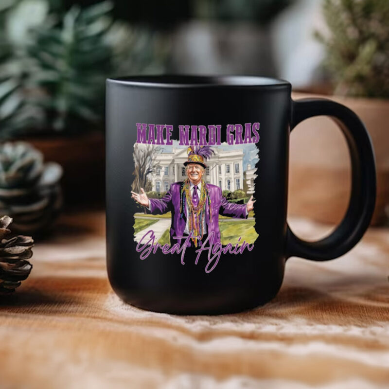 Mardi Gras Make America Great Again Mug: Trump Fleur De Lis 11 Make-Mardi-Gras-Great-Again-Mug,-Trump-Fleur-De-Lis-Mug3