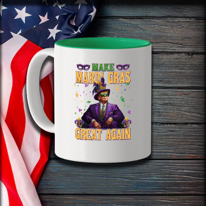 Mardi Gras Vibes: Make Mardi Gras Great Again with Trump Mug 9 Make-Mardi-Gras-Great-Again,-Trump-Mardi-Gras-Vibes-Mug1