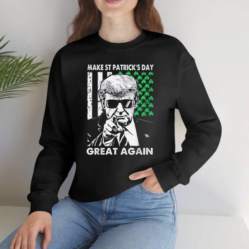 Make St. Patrick's Day Great Again with This Hilarious Trump T-Shirt 9 Make St Patrick's Day Great Again Funny Trump T-Shirt 2