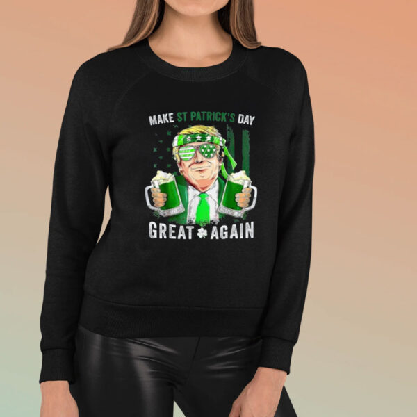 Make-St-Patricks-Day-Great-Again-Funny-Trump-T-Shirt