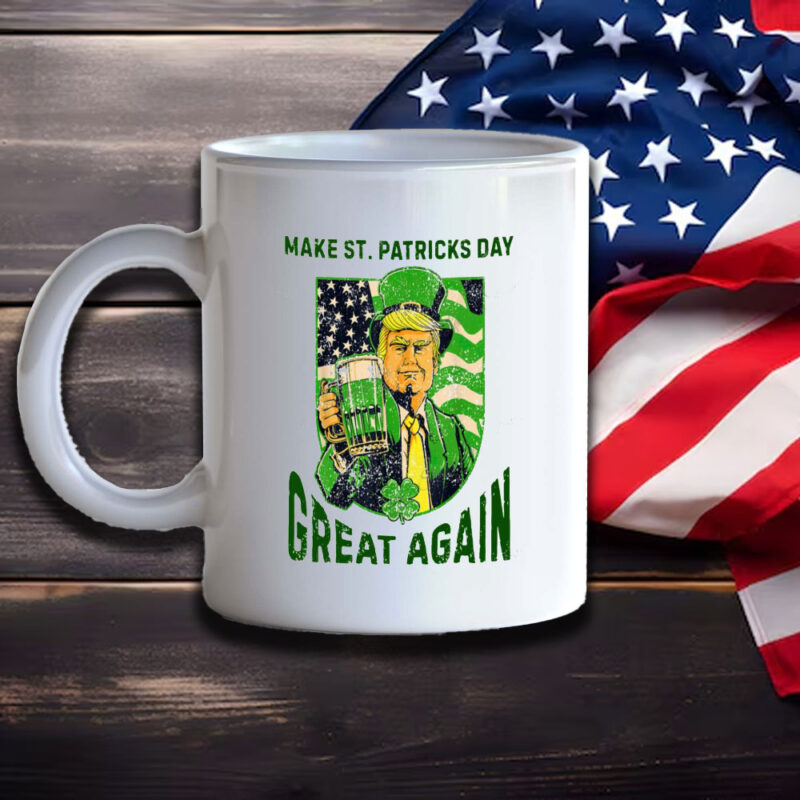 Make St. Patrick's Day Great Again with Trump Drinking Mug 11 Make-St-Patrick's-Day-Great-Again-Mug,-Trump-Drinking-St.-Patrick's-Day-Mug3