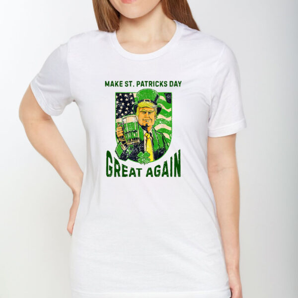 Make-St-Patrick's-Day-Great-Again-Shirt,-Trump-Drinking-St.-Patrick's-Day-Shirt1