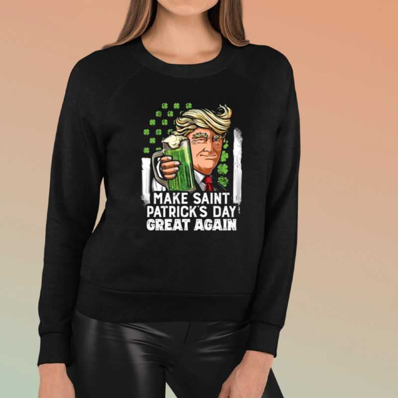 Celebrate St. Patrick's Day with Trump: The Ultimate T-shirt for Patriots 8 Make St Patricks Day Great Again Trump Tshirt, Trump Beer Drinking Tshirt, Trump Supporter Tshirt