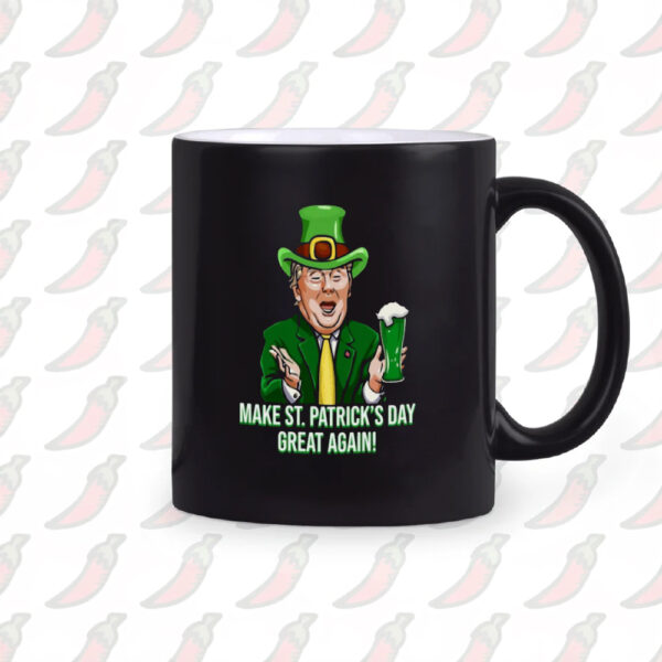 Make St. Patrick's Day Great Again Mug. MAGA, St. Patrick's Day Trump Mug2