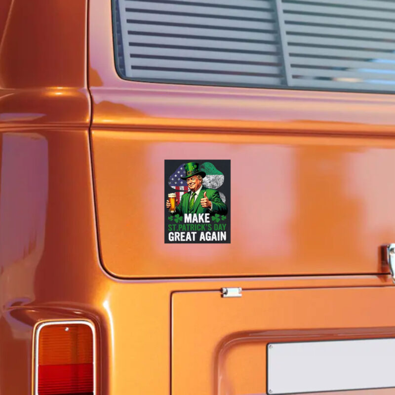 Celebrate St. Patrick's Day with Pride: Make St. Patrick's Day Great Again Sticker 10 Make-St.-Patrick's-Day-Great-Again-Sticker2