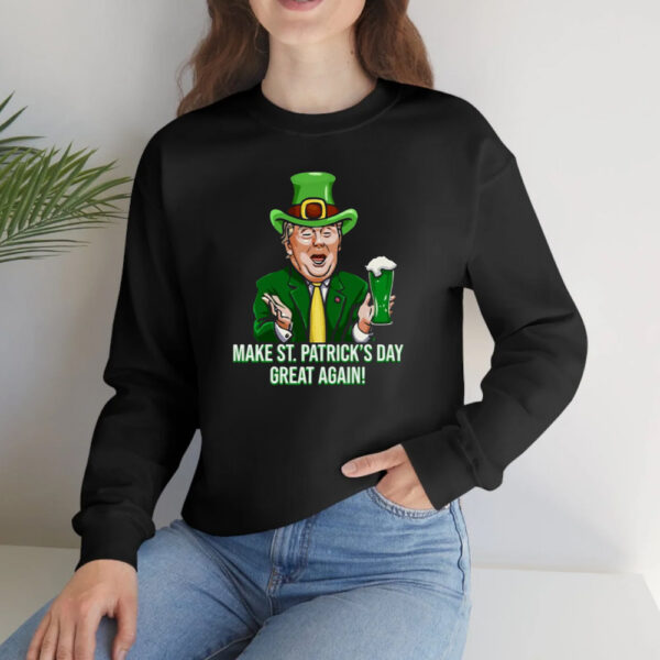 Make St. Patrick's Day Great Again Tshirt. MAGA, St. Patrick's Day Trump Shirt2