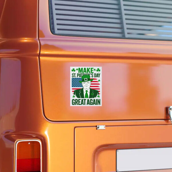 Make-St.-Patrick's-Day-Great-Trump-Sticker,-Donald-Trump-Saint-Patricks-Day-Sticker2