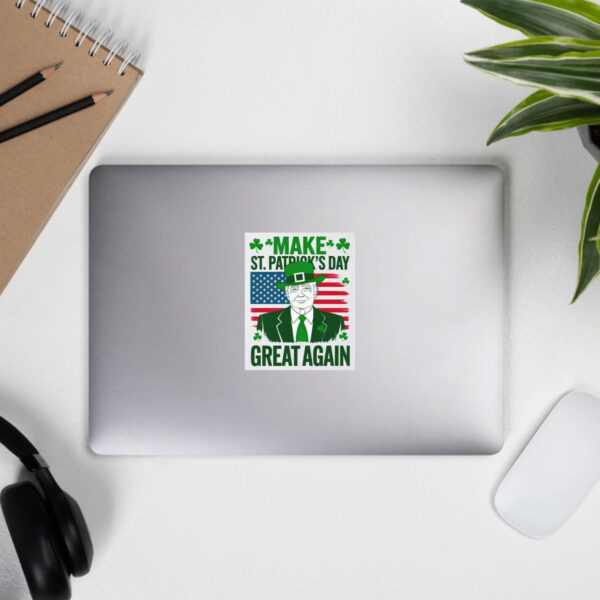 Make-St.-Patrick's-Day-Great-Trump-Sticker,-Donald-Trump-Saint-Patricks-Day-Sticker3