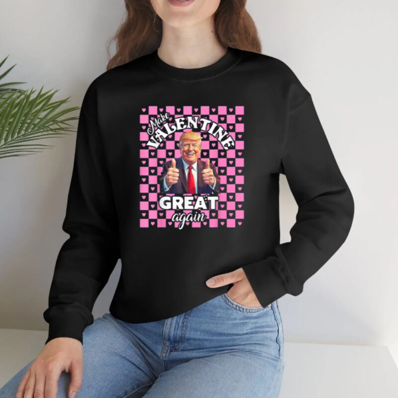 Make Valentine Great Again: Show Your Trump Love with Our Patriotic Valentine Shirt 10 Make Valentine Great Again Shirt, Trump Valentine Shirt, Trump Lover Shirt2