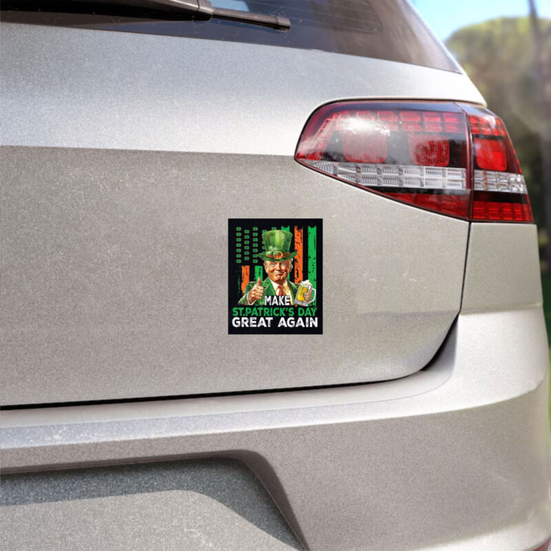 Make St. Patrick's Day Great Again with Our Festive Sticker 8 Make-great-again-st-patricks-day-Sticker
