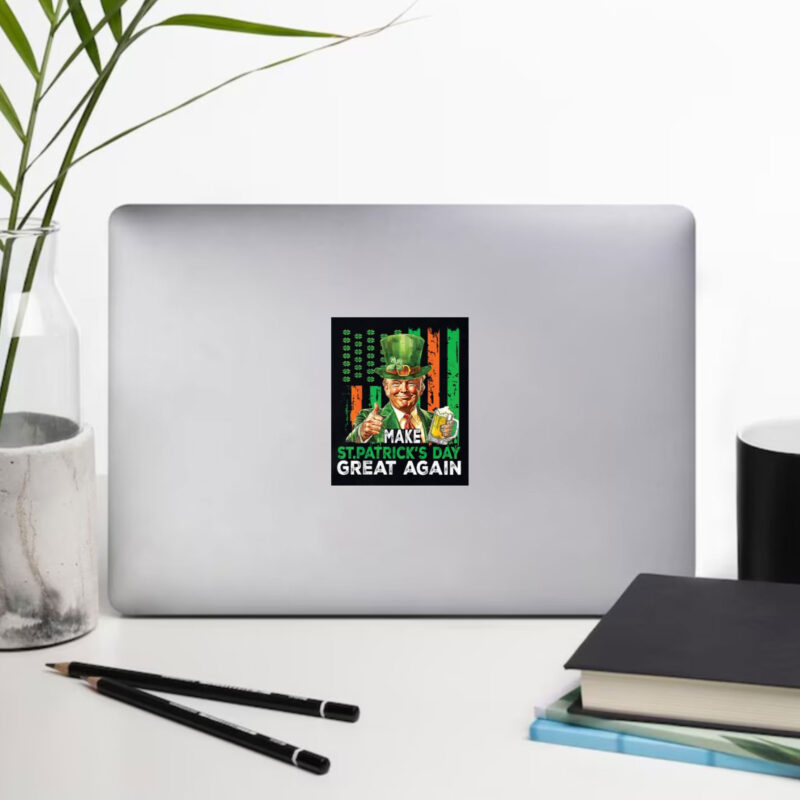 Make St. Patrick's Day Great Again with Our Festive Sticker 9 Make-great-again-st-patricks-day-Sticker1