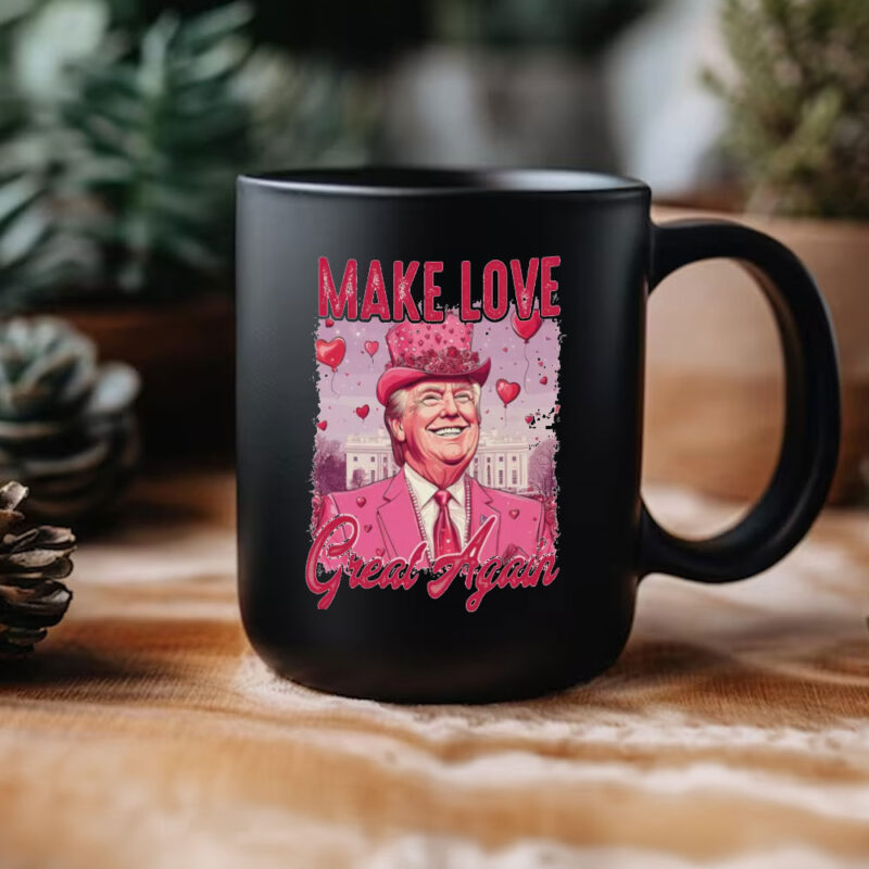 Trump Valentine's Mug: Make Love Great Again with Retro Valentine's Charm 11 Make-love-great-again,-Retro-Valentines,-Trump-Valentines-Mug3