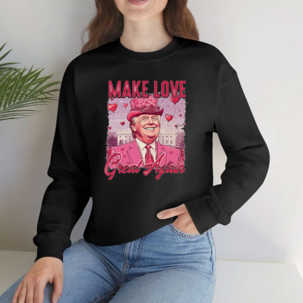 Make-love-great-again,-Retro-Valentines,-Trump-Valentines-Shirt2