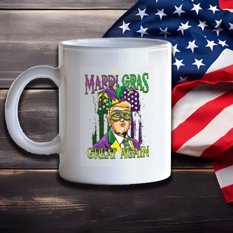 Mardi Gras Trump Mask Mug: Make Mardi Gras Great Again with the Fleur-de-Lis 11 Mardi-Gras-Trump-Mask-Mug,-Make-Mardi-Gras-Great-Again-Mug-,Flower-de-luce-Mug3
