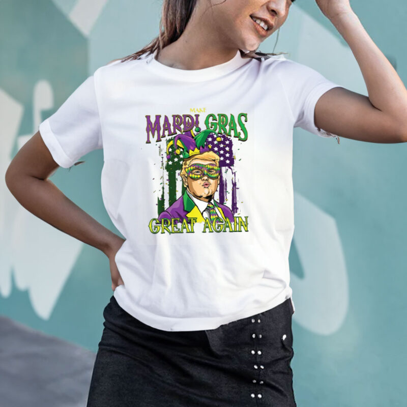 Mardi Gras Trump Mask Shirt: Make Mardi Gras Great Again with Flower de Luce 11 Mardi-Gras-Trump-Mask-Shirt,-Make-Mardi-Gras-Great-Again-T-Shirt-,Flower-de-luce-Shirt3