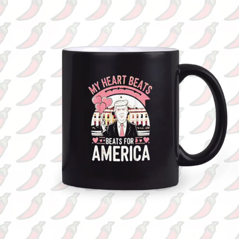 Celebrate Valentine's Day 2025 with Donald Trump: My Heart Beats for America Mug 10 My-Heart-Beats-For-America-Happy-Valentine’s-Day-2025-Donald-Trump-Mug2