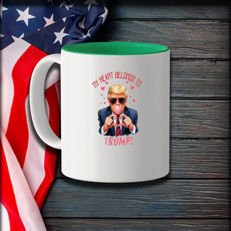 Show Your Patriotism: My Heart Belongs to Trump Mug 9 My-Heart-Belongs-To-Trump,-President-Trump-Mug1