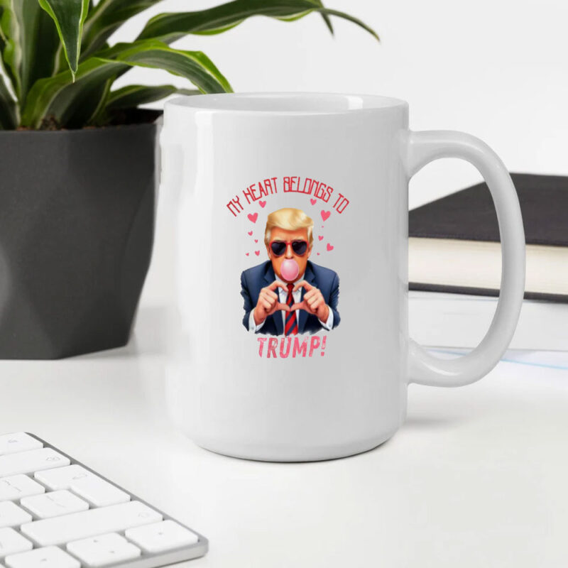 Show Your Patriotism: My Heart Belongs to Trump Mug 10 My-Heart-Belongs-To-Trump,-President-Trump-Mug2