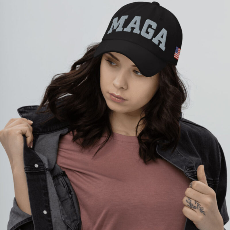 New Trump Dark MAGA Hat 8 New Trump Dark MAGA Hat