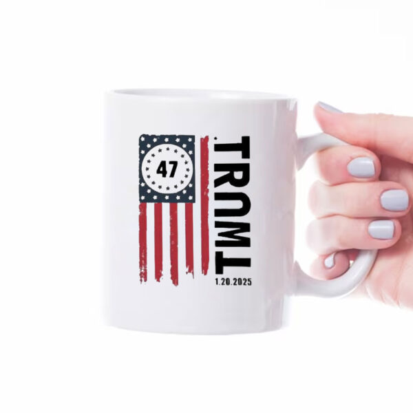 Original 47 President Donald Trump Inauguration Day 2025 Mug