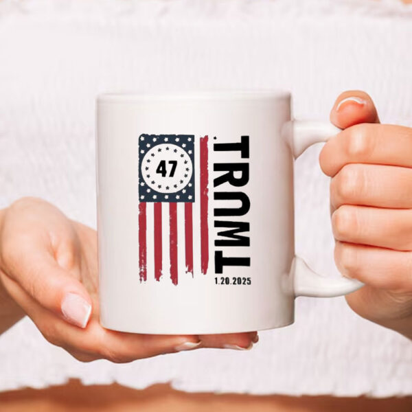 Original 47 President Donald Trump Inauguration Day 2025 Mug