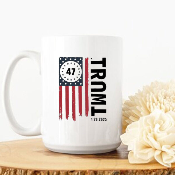 Original 47 President Donald Trump Inauguration Day 2025 Mug