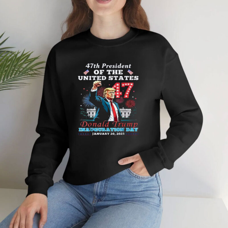 Celebrate Inauguration Day 2025 with Official President Trump 47th USA Flag Shirts 10 President-Donald-Trump-Inauguration-Day-2025-47Th-Usa-Flag-Shirts2