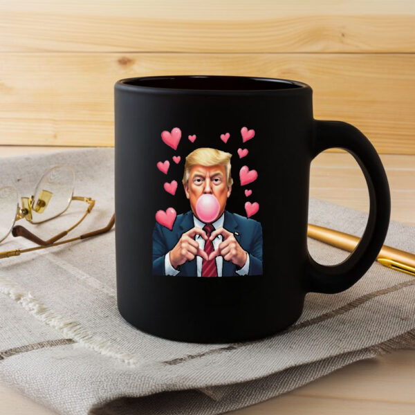 President-Trump-Bubblegum-Mug,-45-47-President,-Valentine's-Day-Mug