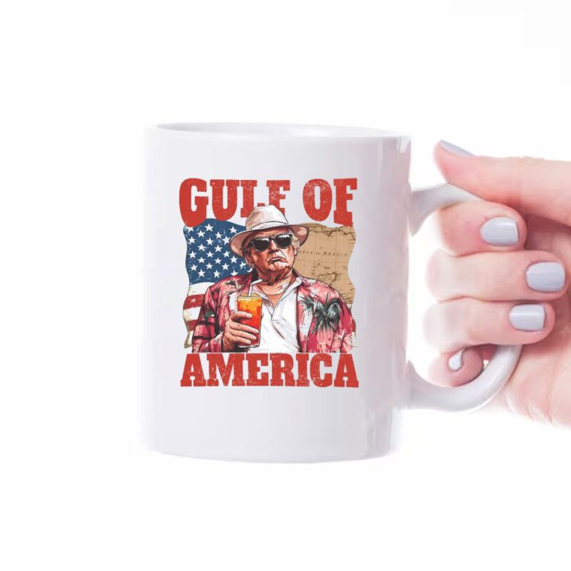 President Trump Gulf of America, Gulf of Mexico to Gulf of America Mug 9 President Trump Gulf of America, Gulf of Mexico to Gulf of America Mug