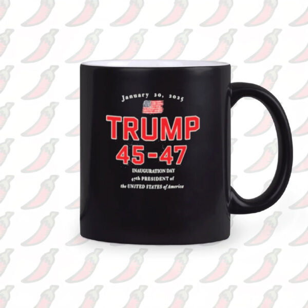 President-Trump-Mug,-Donald-Trump-45-47-Inauguration-Day-Jan-20,-2025-Mug2