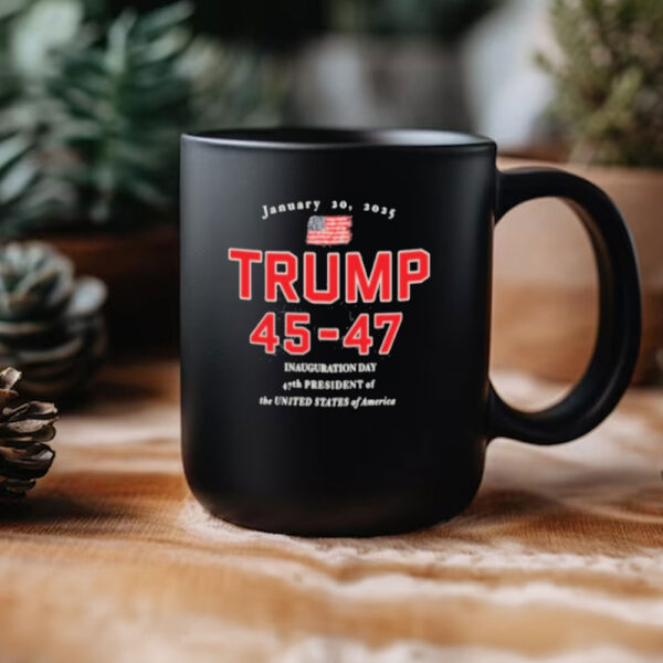 President-Trump-Mug,-Donald-Trump-45-47-Inauguration-Day-Jan-20,-2025-Mug3