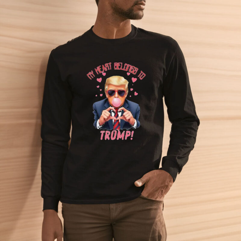 My Heart Belongs to Trump: Show Your Support with Our Bubblegum Heart T-shirt 11 President-Trump-T-shirt,-My-Heart-Belongs-To-Trump,-Bubblegum-Heart-Shirt3