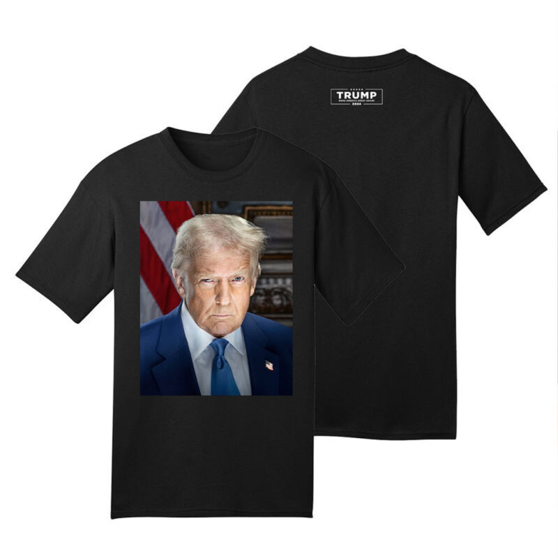 President Trump's COLORIZED Official Inauguration Portrait Shirt 11 President Trump's COLORIZED Official Inauguration Portrait Shirt