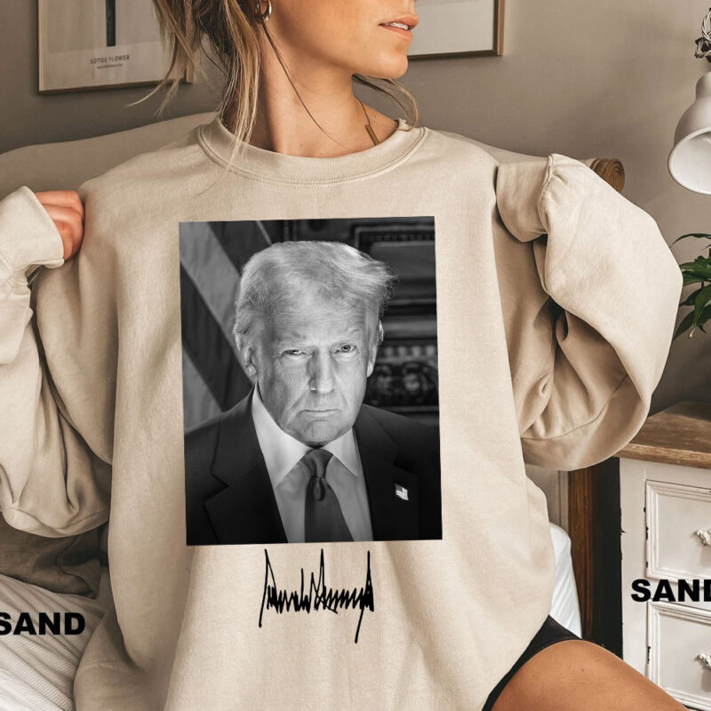 Signature Trump Official Inauguration Portrait T-Shirt 10 Signature Trump Official Inauguration Portrait T-Shirt