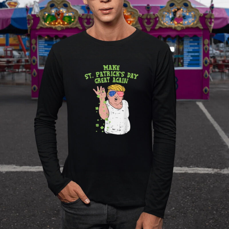 Celebrate St. Patrick's Day in Style: Make Saint Patrick's Day Great Again T-shirt 9 St Paddy's Day Pub Crawl Tshirt, Make Saint Patricks Day Great AgainTshirt1