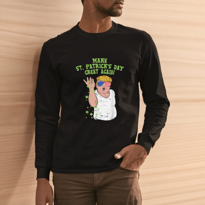 Celebrate St. Patrick's Day in Style: Make Saint Patrick's Day Great Again T-shirt 11 St Paddy's Day Pub Crawl Tshirt, Make Saint Patricks Day Great AgainTshirt3