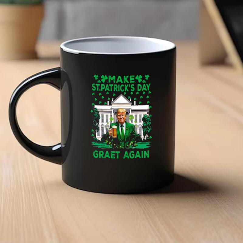 Celebrate St. Patrick's Day with a Trump Mug: The Perfect Irish-American Gift 9 St Patricks Day Mug, St Patricks Day Gift, Trump Mug1