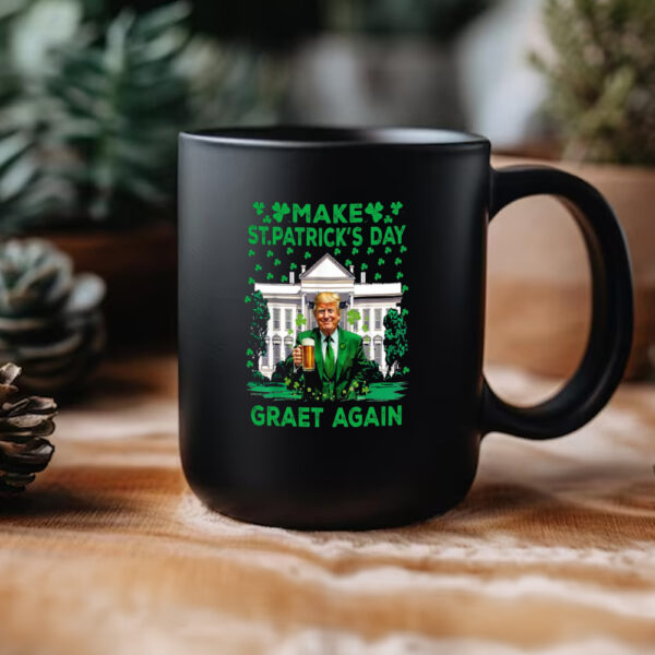 St Patricks Day Mug, St Patricks Day Gift, Trump Mug3