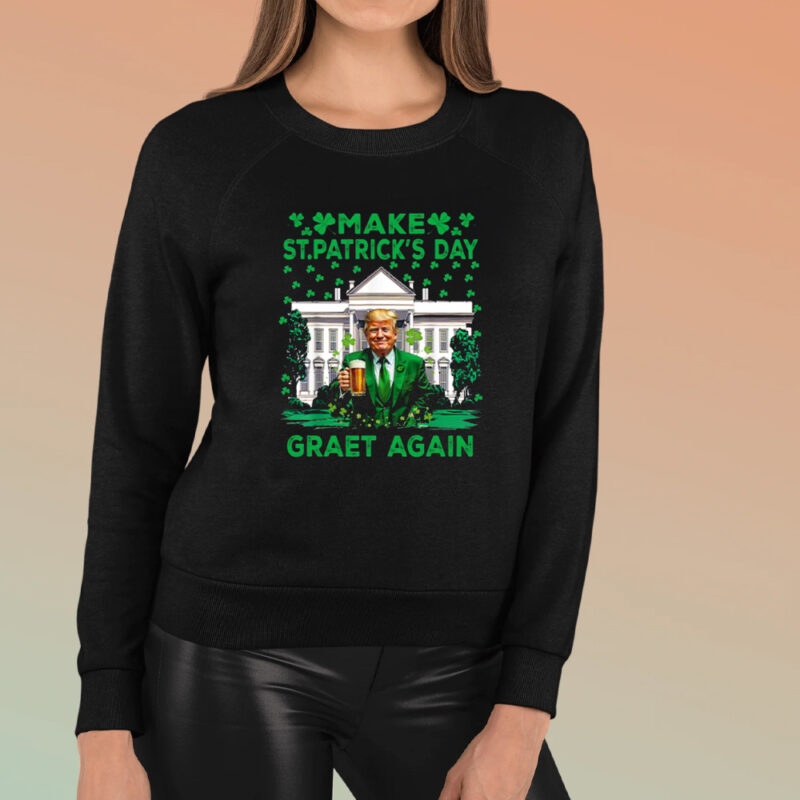Celebrate St. Patrick's Day with a Trump-Themed Shirt: The Perfect Gift for the Patriot in Your Life 8 St Patricks Day Shirt, St Patricks Day Gift, Trump Shirt